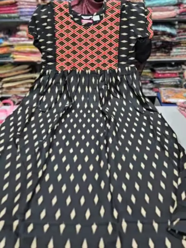Feeding Frock Nighty / Maxi Gown | FN16